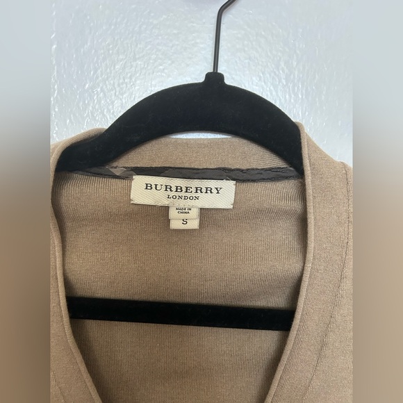 Burberry Women's Tan Cardigan Sweater - Picture 2 of 5